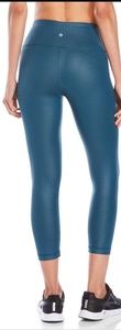 ALL GLOSS 90degree reflex leggings in teal